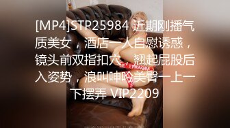 [MP4]STP25984 近期刚播气质美女，酒店一人自慰诱惑，镜头前双指扣穴，翘起屁股后入姿势，浪叫呻吟美臀一上一下摆弄 VIP2209