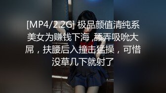 [MP4/2.2G] 极品颜值清纯系美女为赚钱下海 ,舔弄吸吮大屌，扶腰后入撞击猛操，可惜没草几下就射了