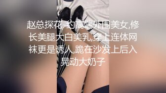 赵总探花-约高端外围美女,修长美腿大白美乳,穿上连体网袜更是诱人,跪在沙发上后入晃动大奶子