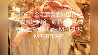 [2DF2] 金毛漂亮的外围女神，喝着娃哈哈，数着一堆毛爷爷现金笑得很灿烂[MP4/190MB][BT种子]