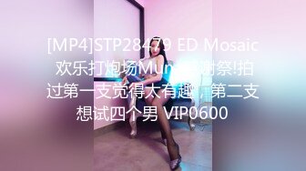 [MP4]STP28479 ED Mosaic 欢乐打炮场Muna感谢祭!拍过第一支觉得太有趣，第二支想试四个男 VIP0600