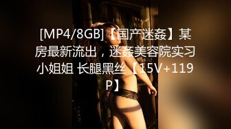 [MP4/8GB]【国产迷姦】某房最新流出，迷姦美容院实习小姐姐 长腿黑丝【15V+119P】